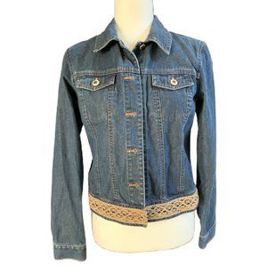 Ann Taylor XS Denim Blue Jean Jacket